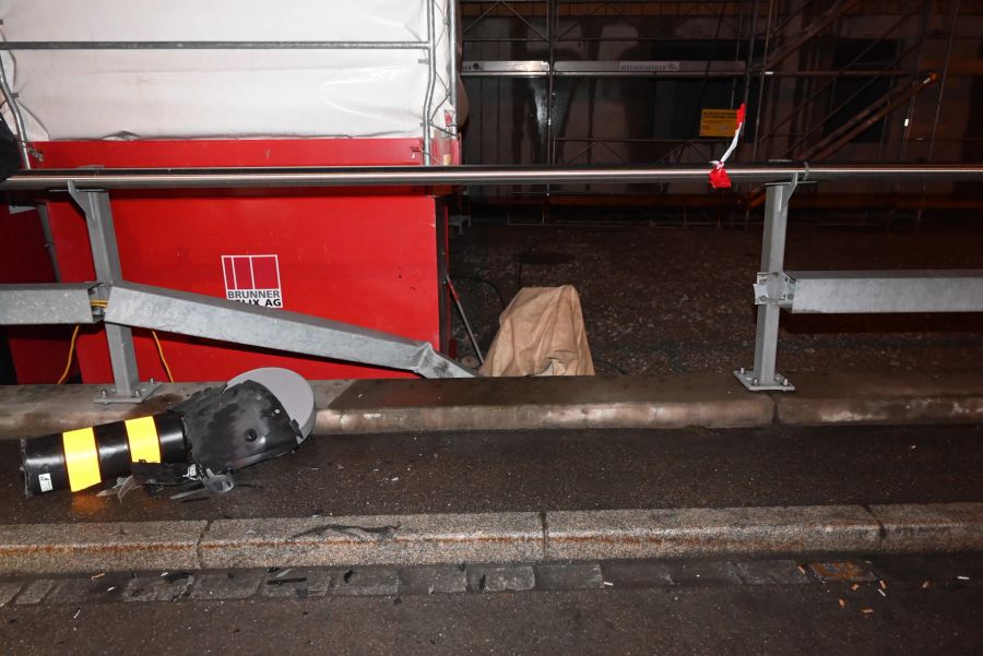 Durch den Unfall entstand Sachschaden im Wert von rund 3000 Franken.