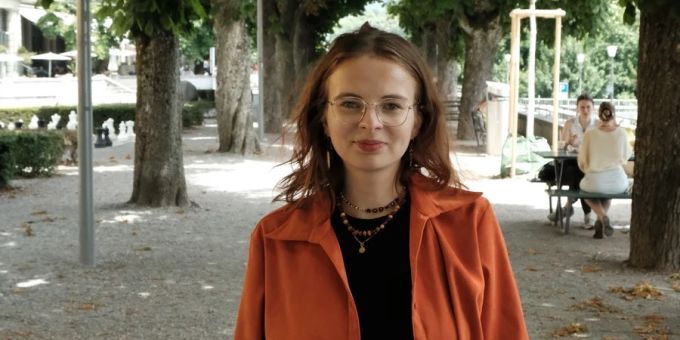 Mirjam Hostetmann, Vize-Präsidentin der Juso Schweiz. Juso Mirjam Hostetmann