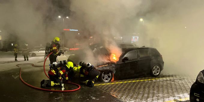 St.Gallen: Autobrand St.Gallen: Autobrand