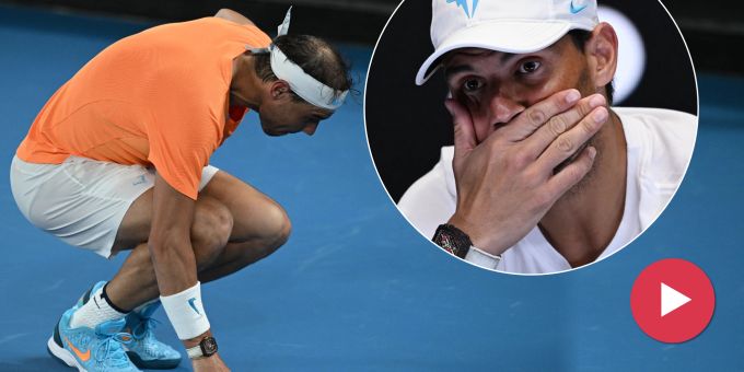 «Es tut weh» - Das sagt Rafael Nadal nach dramatischem Verletzungs-Aus