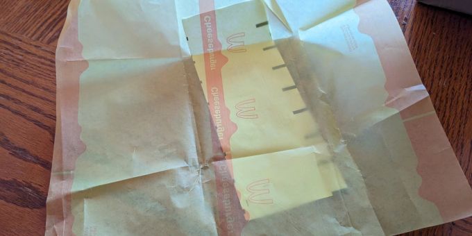 Die «leere» Bestellung. McDonalds