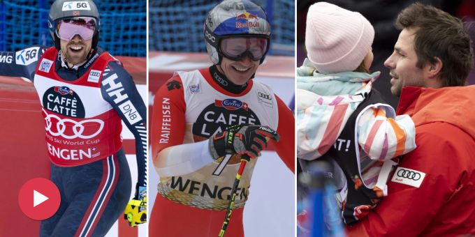 Kilde sackstark - Odi Zweiter in Wengen, Feuz zum Abschied Fünfter