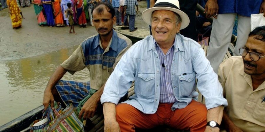Der nun verstorbene Autor Dominique Lapierre