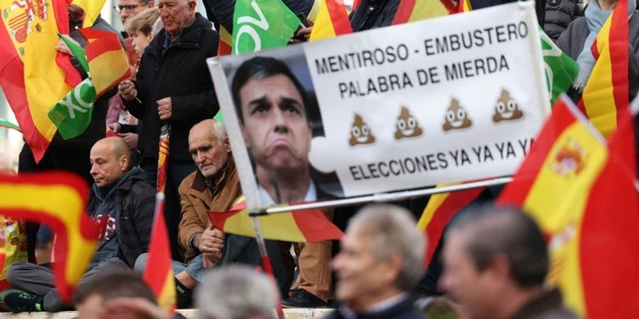 Proteste in Madrid