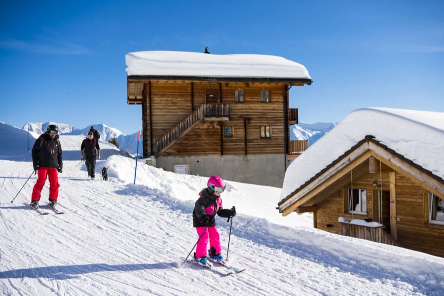 Die Bergstation von Belalp VS liegt auf 3118 Metern.