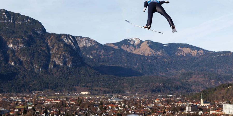 In Garmisch-Partenkirchen gab es eine Schweigeminute.