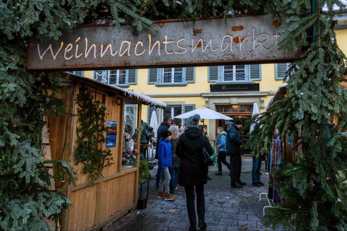 Weihnachtsmarkt 2022 in Thun.