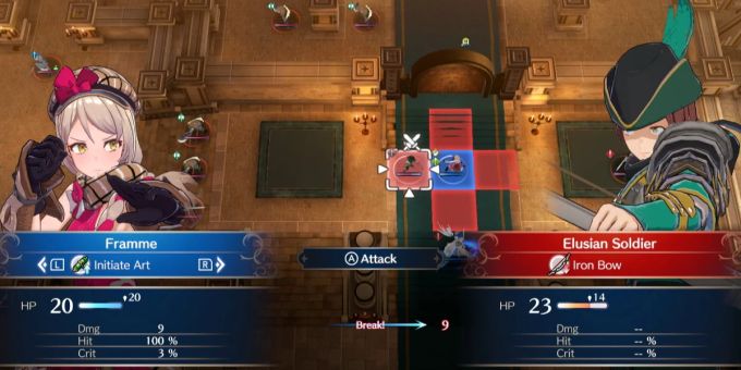 Ein Screenshot aus Fire Emblem Engage. Fire Emblem Engage