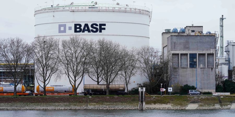 Das «BASF»-Gelände in Ludwigshafen.