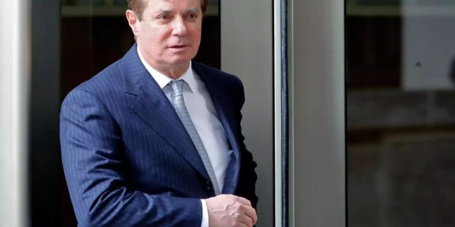 Paul Manafort, früherer Wahlkampfmanager von US-Präsident Trump, wurde zu 47 Monaten Haft verurteilt. Foto: Pablo Martinez Monsivais/AP