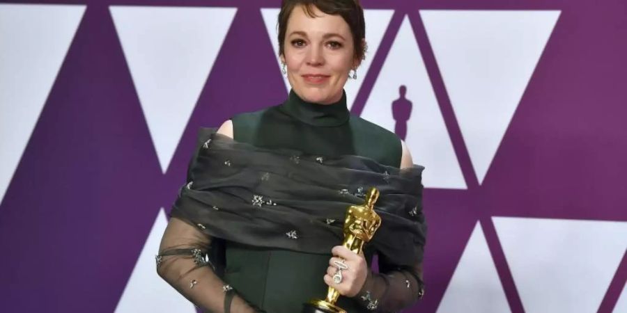 Olivia Colman hat ihren ersten Oscar gewonnen. Foto: Jordan Strauss/Invision/AP
