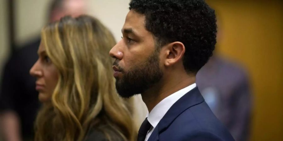 Schauspieler Smollett Mitte März vor Gericht in Chicago