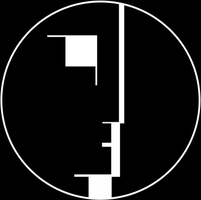 Das Bauhaus-Logo aus 1922. Bauhaus Google