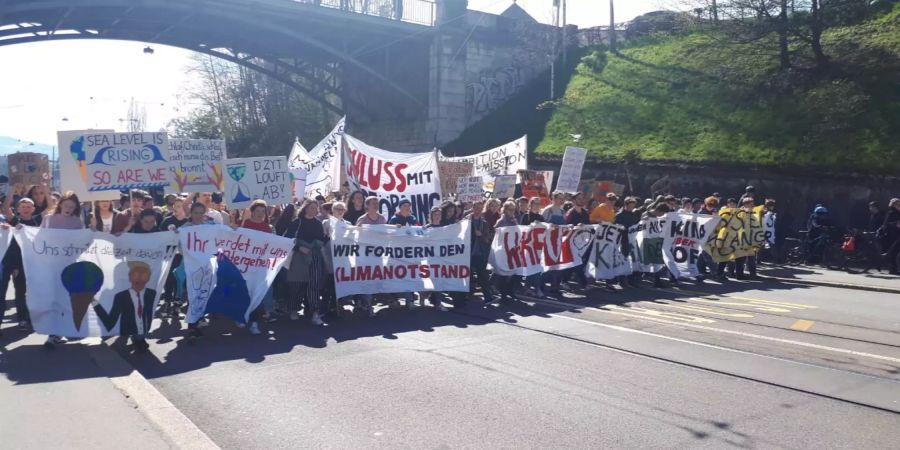 Klimastreik in Bern