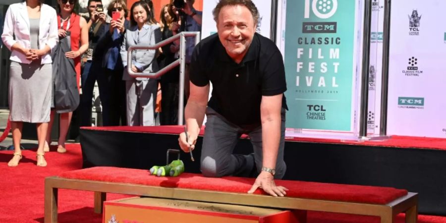 Billy Crystal bei der Zeremonie in Hollywood