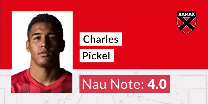Die Nau-Note für Charles Pickel von Xamax Pickel Charles von Xamax