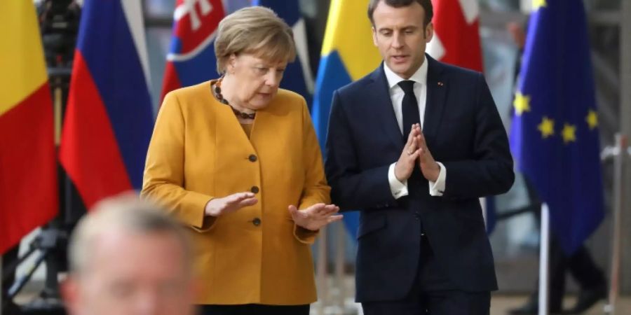 Macron Merkel