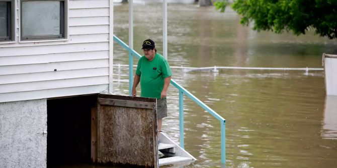 Unwetter im mittleren Westen der USA