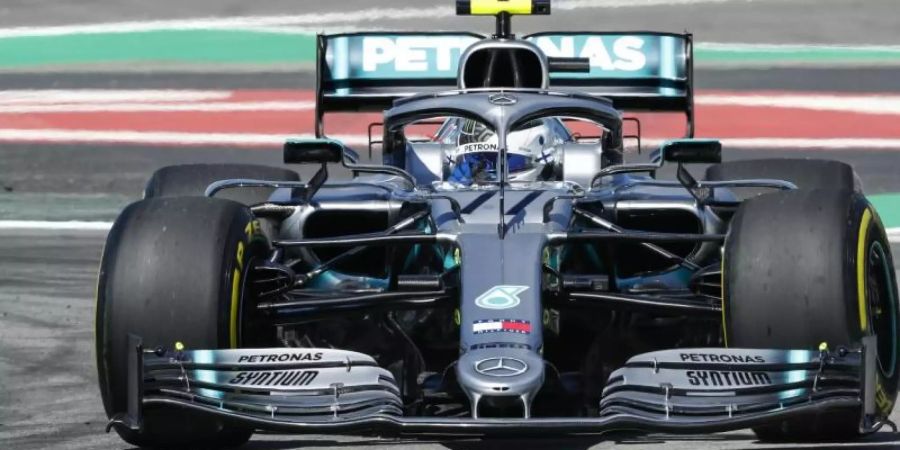 Schnellster im Training von Barcelona: Mercedes-Pilot Valtteri Bottas. Foto: Mikel Trigueros/gtres