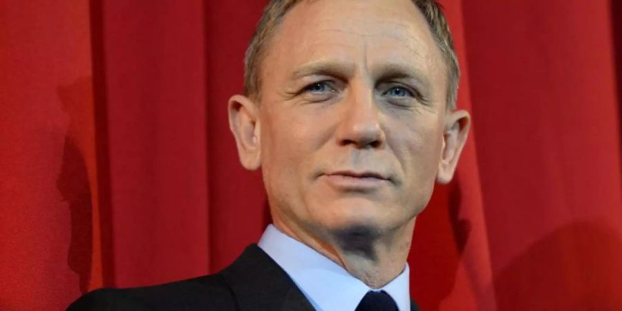 Steht auf Rot und den FC Liverpool: Schauspieler Daniel Craig. Foto: Britta Pedersen