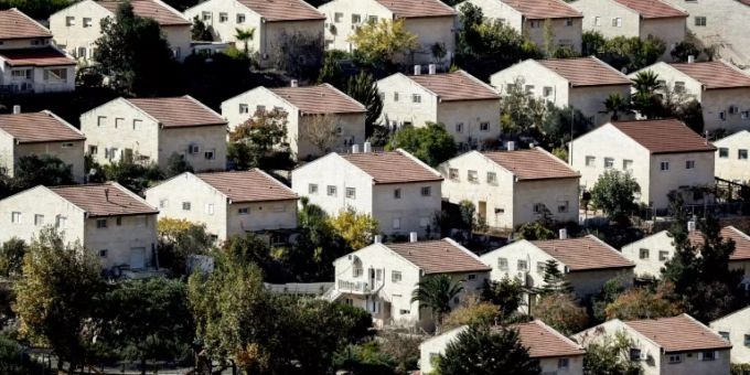 Die Siedlung Ofra im Westjordanland. israel