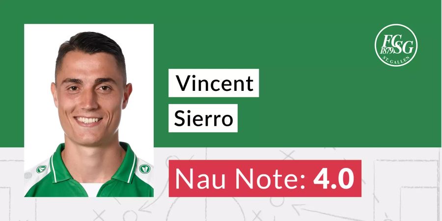 Sierro Vincent vom FC St. Gallen