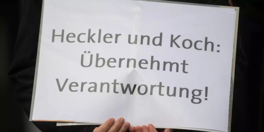 Von Heckler &amp; Koch sollen 3,7 Millionen Euro eingezogen werden. Foto: Marijan Murat
