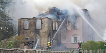 Hausbrand in Salmsach TG