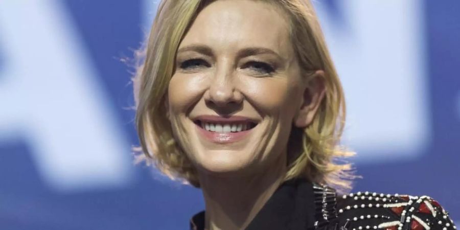 Cate Blanchett wird 50. Foto: Cyril Zingaro/Pool Keystone