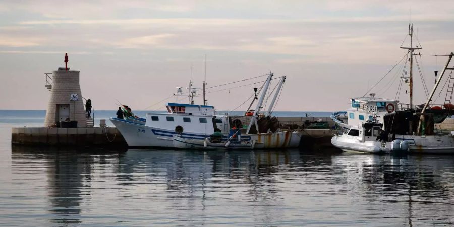 Der Hafen von Piran.