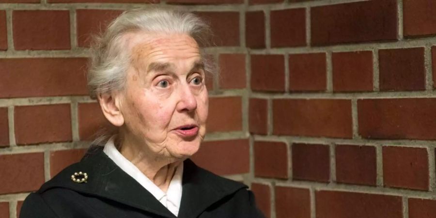 Die 89-jährige Ursula Haverbeck ist bereits mehrmals wegen Volksverhetzung verurteilt worden.