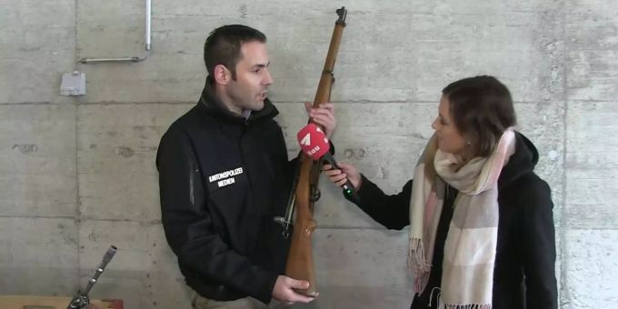 Waffen-Sammelaktion - Unerwünschte Waffen und gefährliche Munition werden eingesammelt