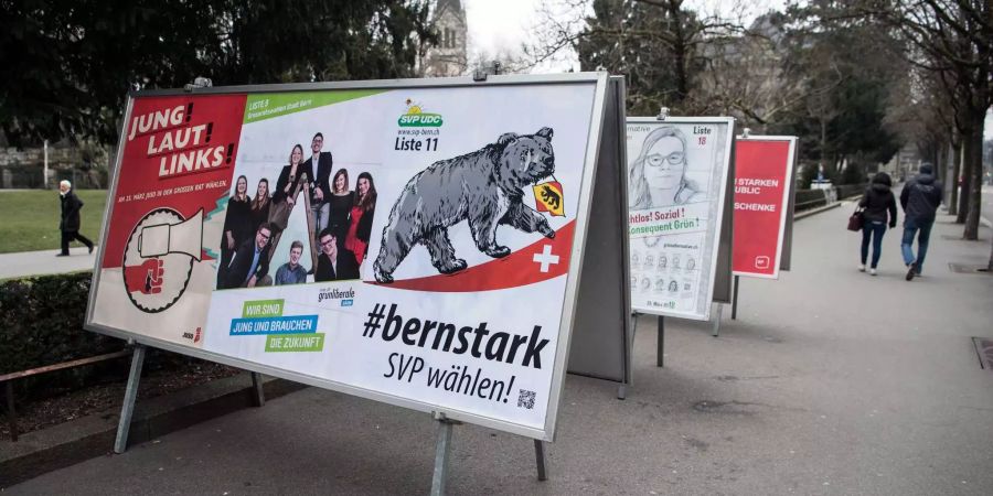 Die SVP verliert im Berner Grossrat fünf Sitze.