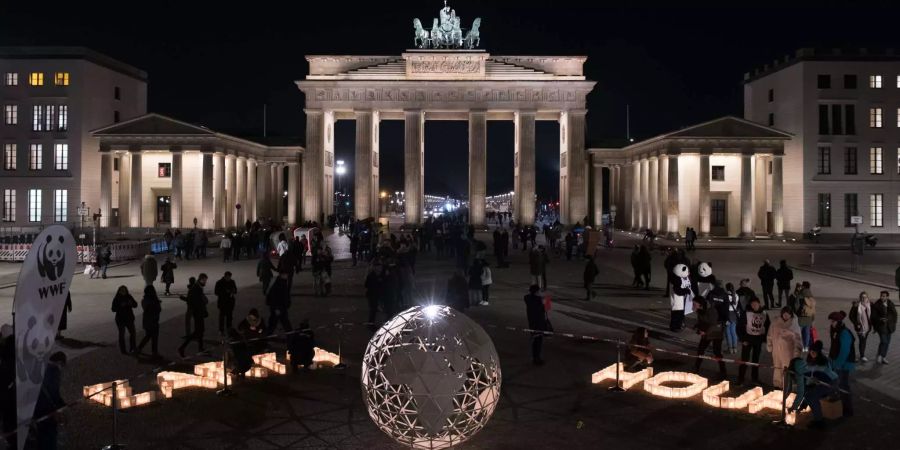 Lichter aus zur «Earth Hour».