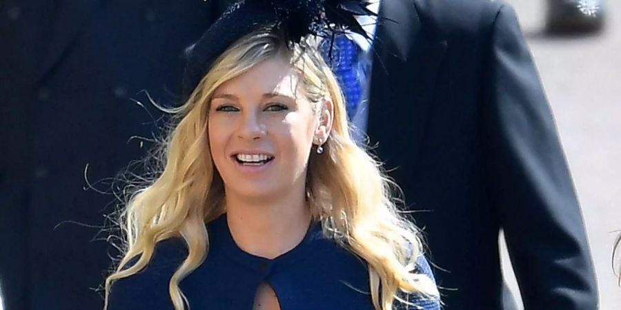 Chelsy Davy an der Hochzeit von Harry und Meghan im Mai 2018.