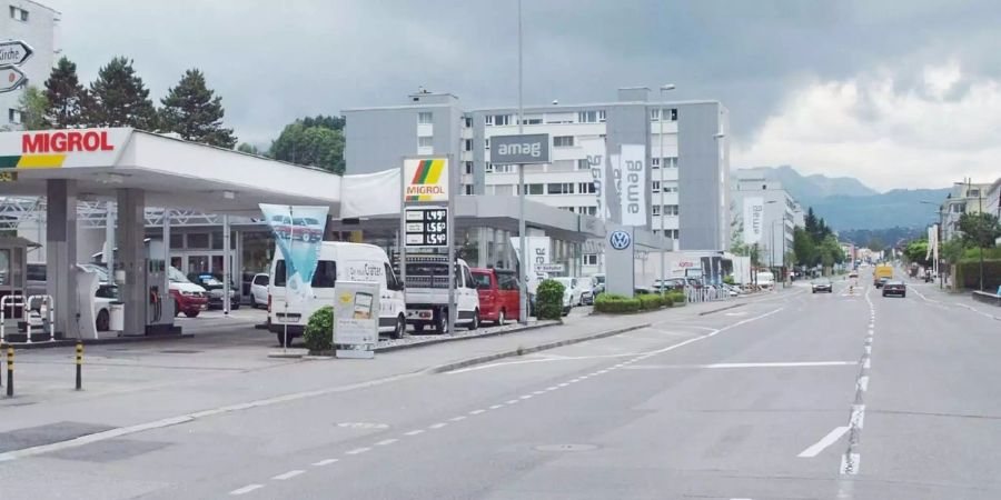 Die AMAG-Garage heute in Ebikon.