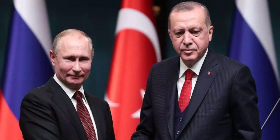 Im April traf sich Putin mit Erdogan.