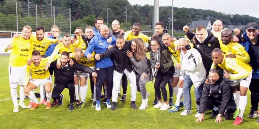 In Luxemburg feiert F91 Düdelingen die Meisterschaft.