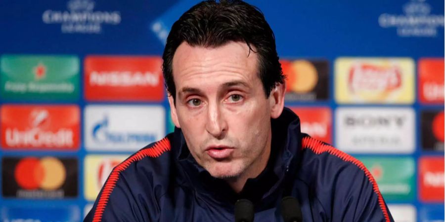 Bald nicht mehr PSG-Trainer? Unai Emery wird offenbar durch Tuchel ersetzt.