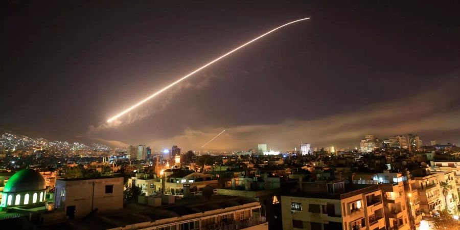 In der Nacht auf Samstag hatten die USA, Grossbritannien und Frankreich Syrien angegriffen.