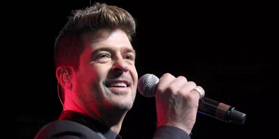 Für Robin Thicke ist es bereits das zweite Kind: Er hat bereits einen siebenjährigen Sohn aus früherer Ehe.