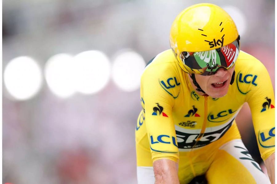 Die Tour de France 2018 wird auch für Chris Froome hart