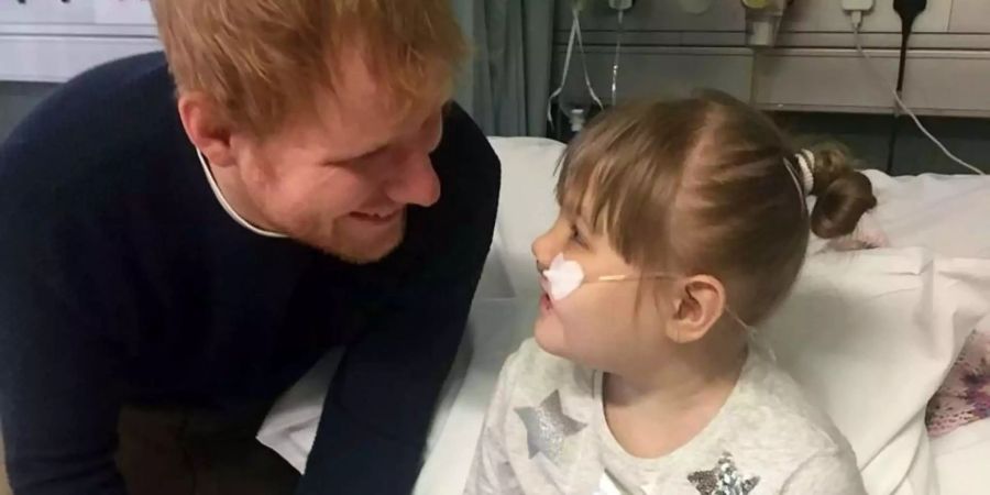 Ed Sheeran und Melody Driscoll im Spital