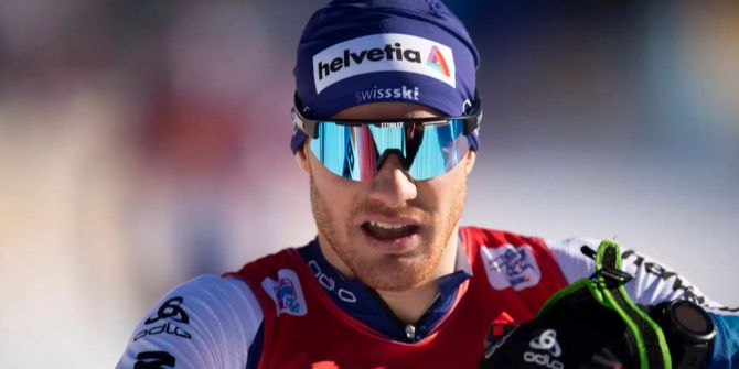 Dario Cologna an der Tour de Ski.