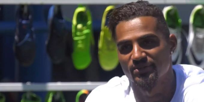 Kevin Prince Boateng in einem Interview auf «Marca TV» im April 2017. Kevin Prince Boateng