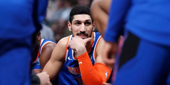 New York Knicks Center Enes Kanter.