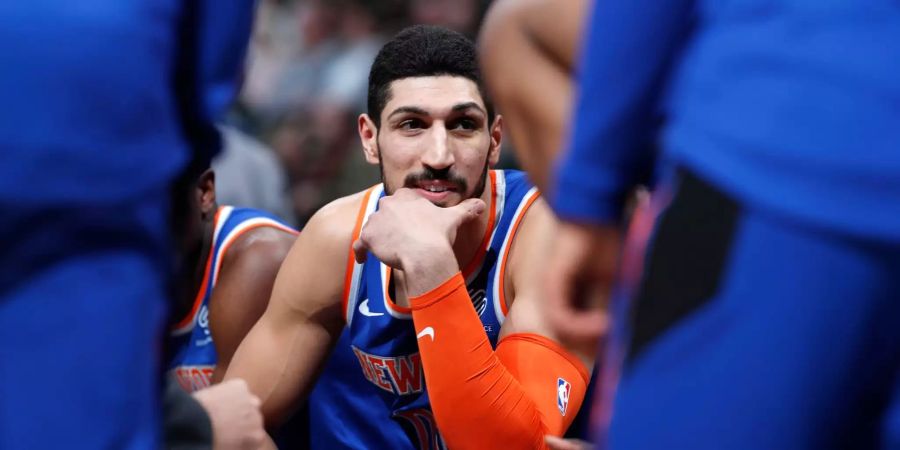 New York Knicks Center Enes Kanter.