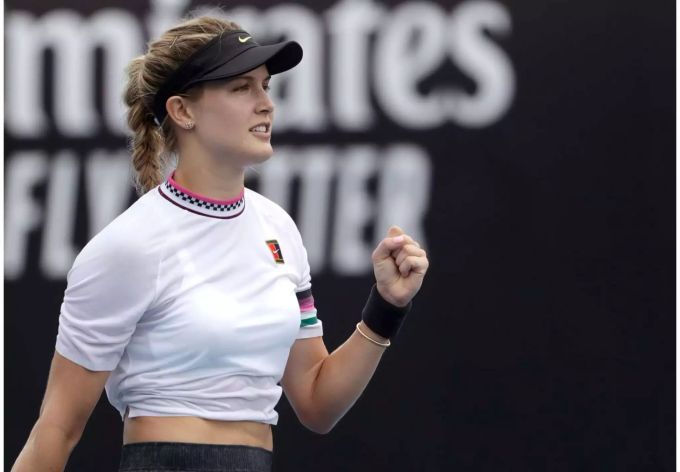Eugenie Bouchard muss wieder abreisen. Eugenie Bouchard