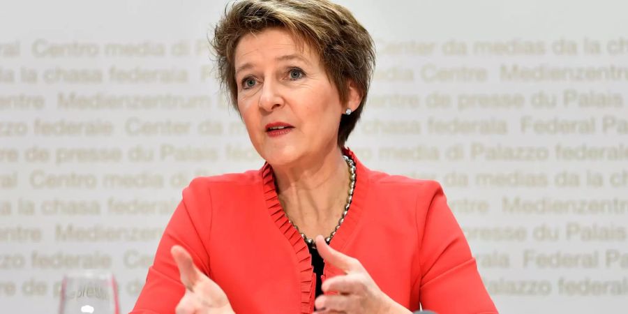 Bundesrat simonetta sommaruga