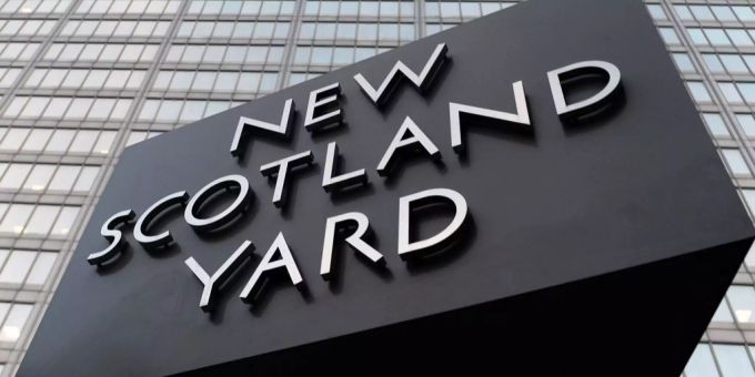 Das Logo von Scotland Yard. scotland yard